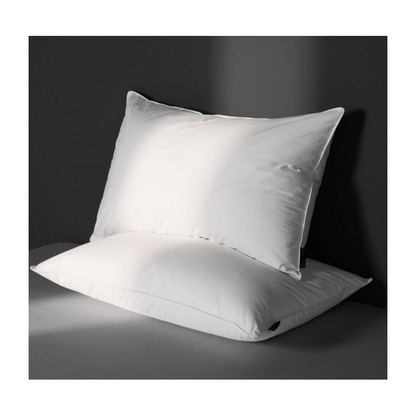 Duck Feather Pillows Pack of 1 and 2 Hotel Quality, Washable, Medium/Soft Support