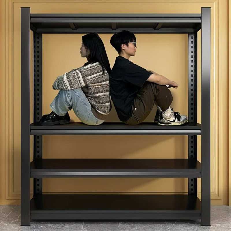 Utility Storage Shelves, Sturdy Professional Shelving System with Five Adjustable Tiers, Made from Industrial-Grade Materials, Designed for Industrial and Scientific Applications Storage and Organization