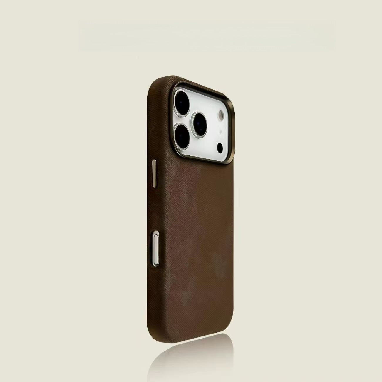 Phone Case - Introducing a New Shock-Resistant Leather Flannel Case for The for Iphone 17 Pro Max, Featuring an Ultra-Slim Magnetic Design That Offers Complete Protection with a Premium Feel And Anti-Slip Features