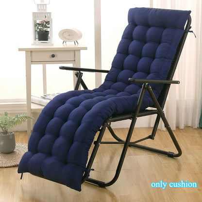 1pc Patio Chair Cushion Modern Sofa Chaise Lounge Cushion Seating Garden Bench Rattan Chair Cushion Swing Cushion 170*48*8cm Only Cushion