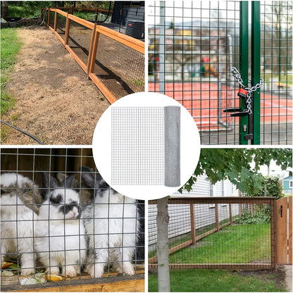 30m One Roll Of Width Galvanised Welded Mesh Wire Iron Netting Fence Aviary Rabbit Hutch Chicken Coop Chicken Coop Garden Pet Enclosure Tree Protection for Indoor Or Outdoor Perfect Holiday Gift