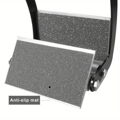 Panel Carrier Handle for Plywood Drywall & Plasterboard – Aluminium Alloy Non-Slip Adjustable Grip 50kg Capacity for Wood Glass & Sheet Materials – Black