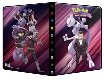 Pokémon KP10: Eternal Rivals – 9-Pocket Portfolio | Space for 126–252 Cards | Official Album in Crimson & Purple Design