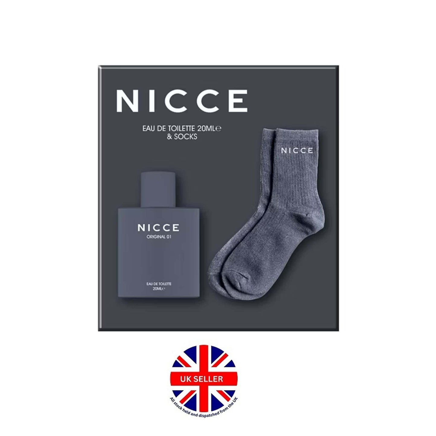 Nicce for Men Eau de Toilette 20ml and Socks Men'S Fragrance Gift SET