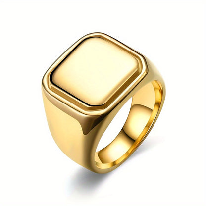 Custom Engraved Stainless Steel Ring, Personalized Engraving of Words, Letters, Names, Date, The Perfect Gift for Loved Ones on Valentine'S Day And Christmas, Graduation Season, Mother'S Day, Father'S Day