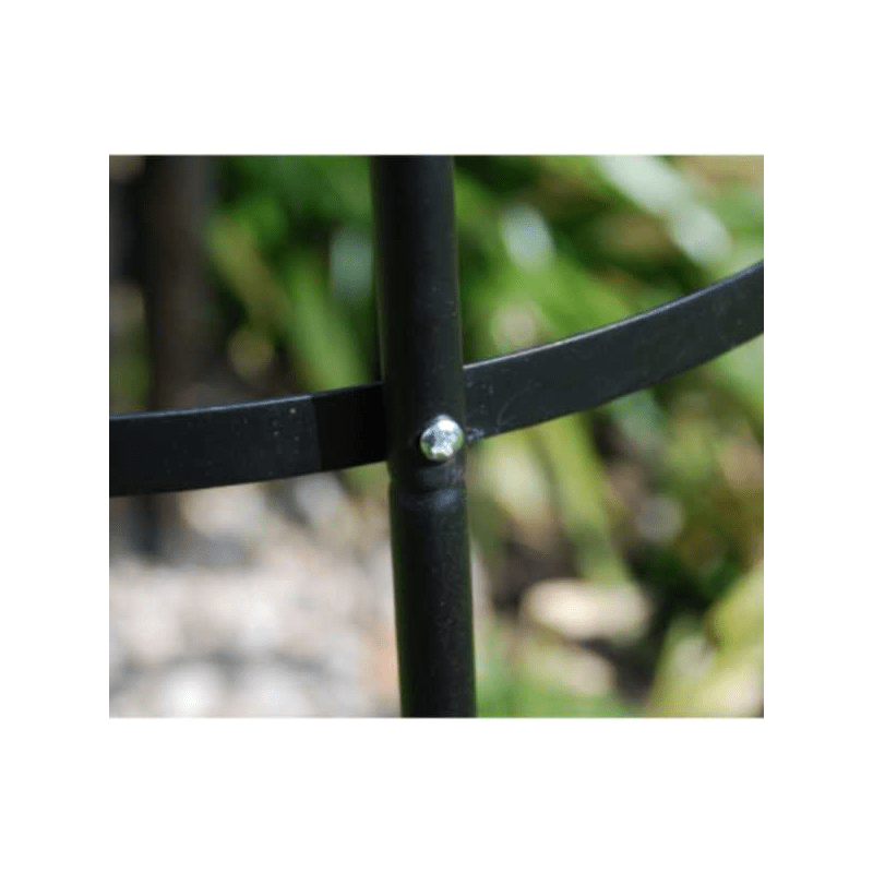 Garden Obelisk | Made From Coated Steel Tubing with Easy Assembly | Stylish And Modern Design | Ideal For Climbing Plants, Roses, Shrubs, Trees and Perfect for Decoration | Pointed Feet For Stability