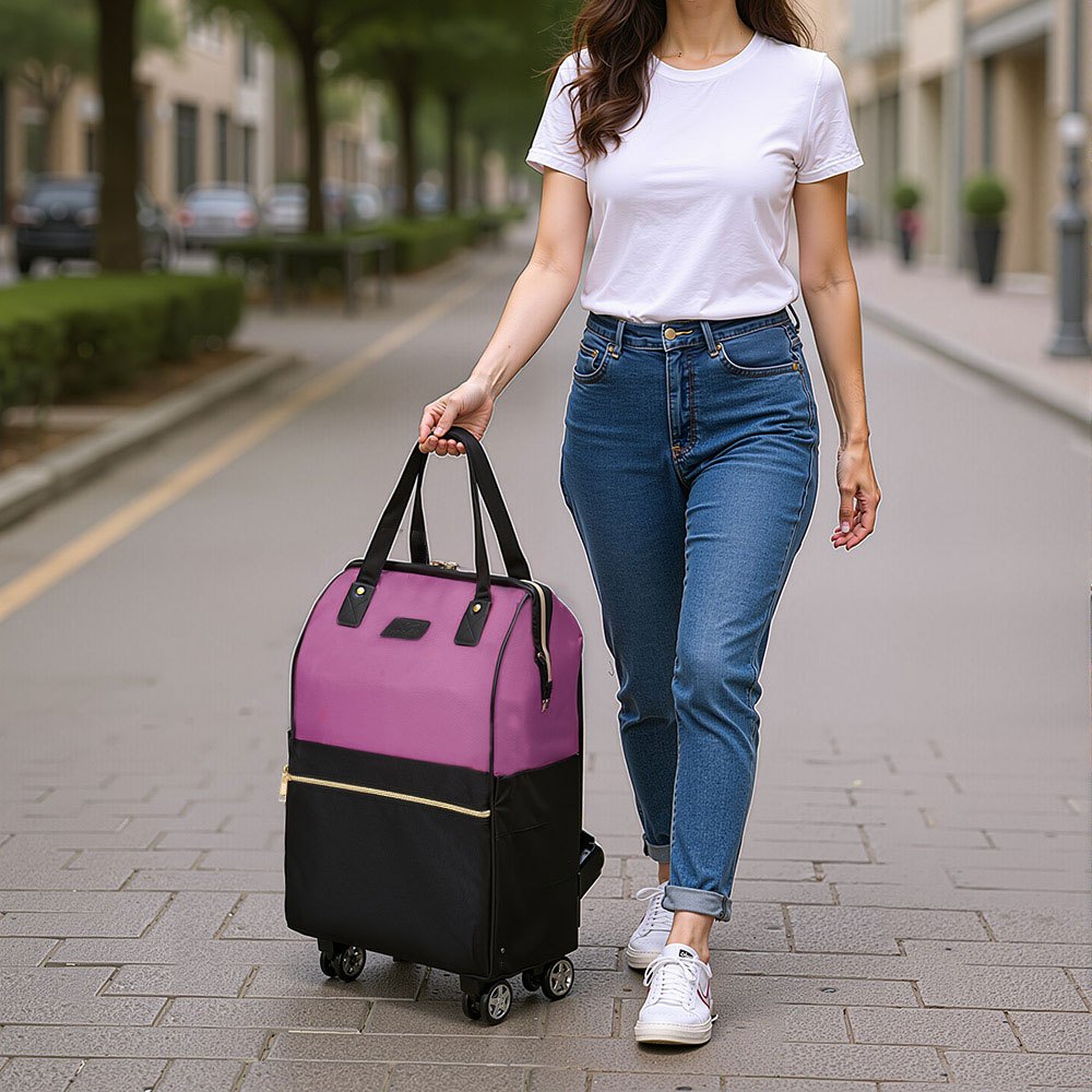 2pcs Luggage Set with Spinner Wheels, Suitcase Set, Multifunctional Travel Duffel Bag Combo Perfect for Weekend Getaways, Business Trips, and Vacation Travel Essentials Organization