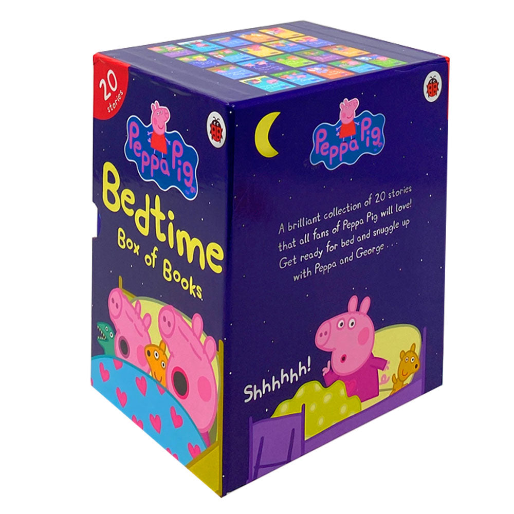 Peppa Bedtime Box of Books 20 Stories Ladybird Collection Box Set, Peppa Goes Swimming...