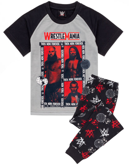 WWE Character Long Leg Boys Pyjamas