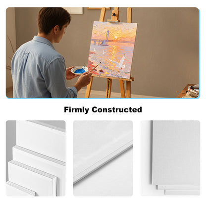 Canvas Painting Set of 28 Canvas – Multi Sizes – 13 X 18 Cm, 20 X 25 Cm, 24 X 30 Cm, 30 X 40 Cm – All Types of Painting