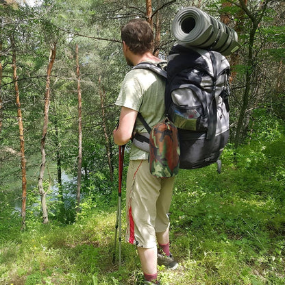SINGLE SLEEPING BAGS CAMPING RECTANGULAR ENVELOPE ZIP UP ADULT