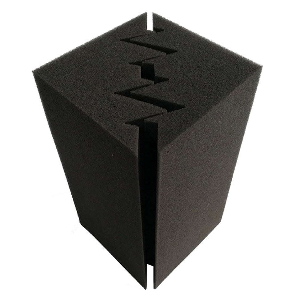 12pcs Sound Absorbing Foam Board, Office/home/recording Room Wall Sound Deadening Board, Bass Sound Deadening Board, Dimensions 12*12*24cm