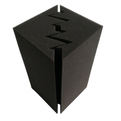 12pcs Sound Absorbing Foam Board, Office/home/recording Room Wall Sound Deadening Board, Bass Sound Deadening Board, Dimensions 12*12*24cm