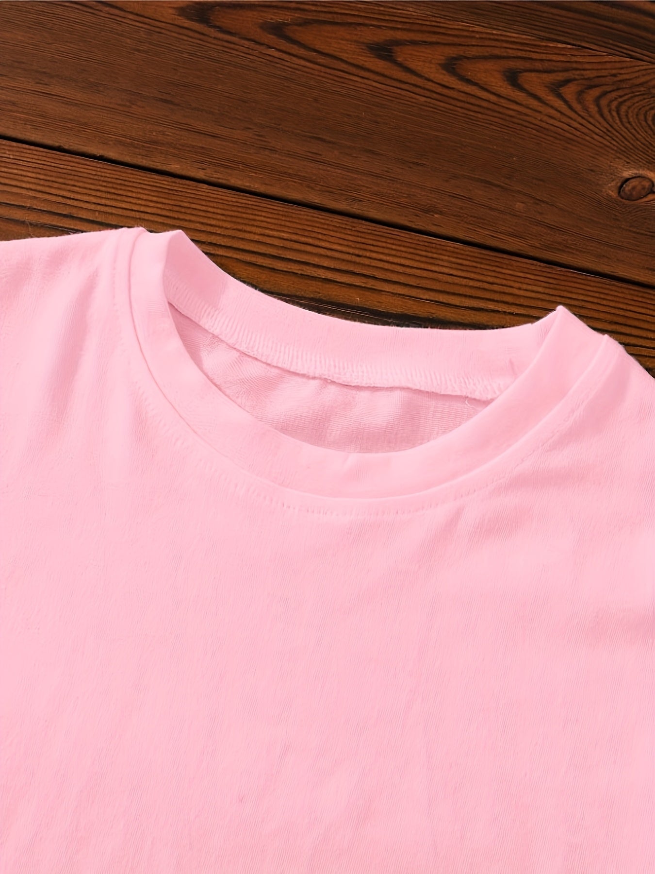 Girls' Casual Short Sleeve T-Shirt - Pink Pony Club Graphic "I'm Gonna Keep On Dancing" Single-Sided Print, Soft Polyester Blend, Comfort Fit Round Neck Top for Spring Summer Fall, Dance Gifts for Girls
