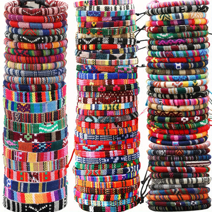 72pcs Ethnic Style Unisex Hand Rope Bangle Bangle Bracelet, Winter Bangle Bangle Bracelet, Hand Rope, Christmas Gift, Halloween Gift, New Year Gift