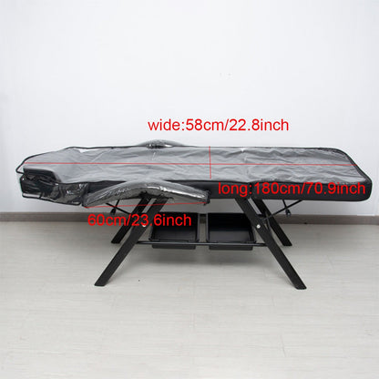 Clear PVC Massage Table Cover Waterproof – Premium Protective Beauty Spa Bed Cover with 2 Armrest Covers, Easy-Clean Salon & Home Use