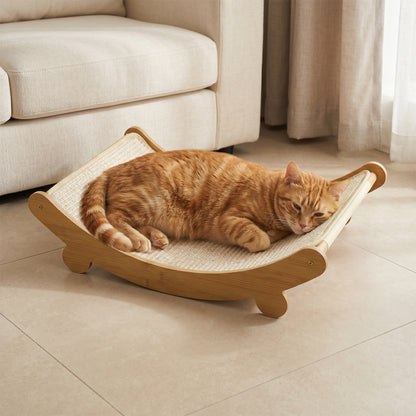 Sisal Hemp Ventilated Cat Scratch Board, U-shaped All Season Universal Leisure Chair, Wear-resistant, Stable and Easy To Clean, No Debris Falling Off Leisure Chair, Cat Claw Board
