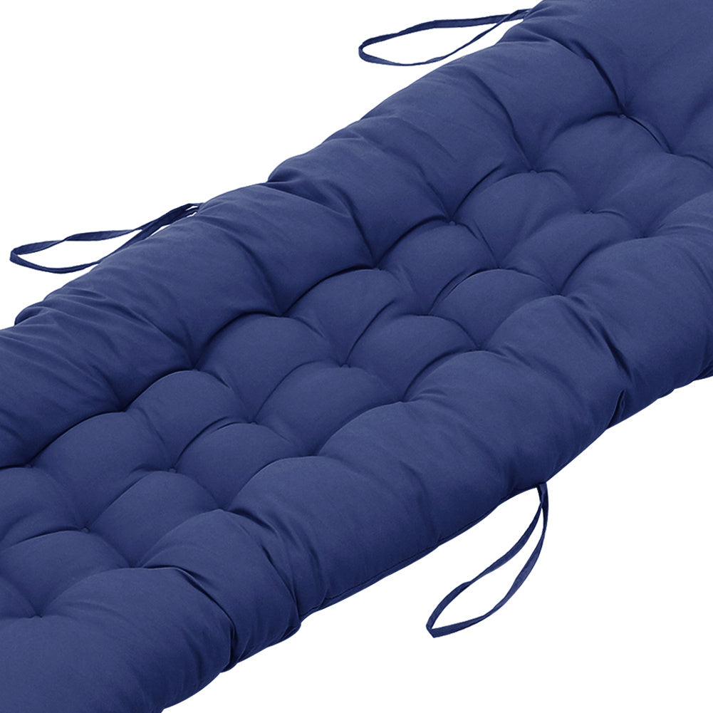 Thickened Recliner Cushion Beach Seat Cushion Office Sofa Chair Cushion Lunch Break Chair Cotton Cushion Rocking Chair Cushion 48*125*8cm