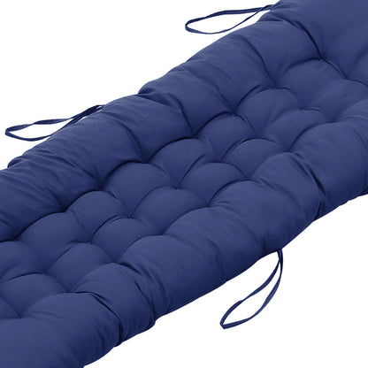 Thickened Recliner Cushion Beach Seat Cushion Office Sofa Chair Cushion Lunch Break Chair Cotton Cushion Rocking Chair Cushion 48*125*8cm