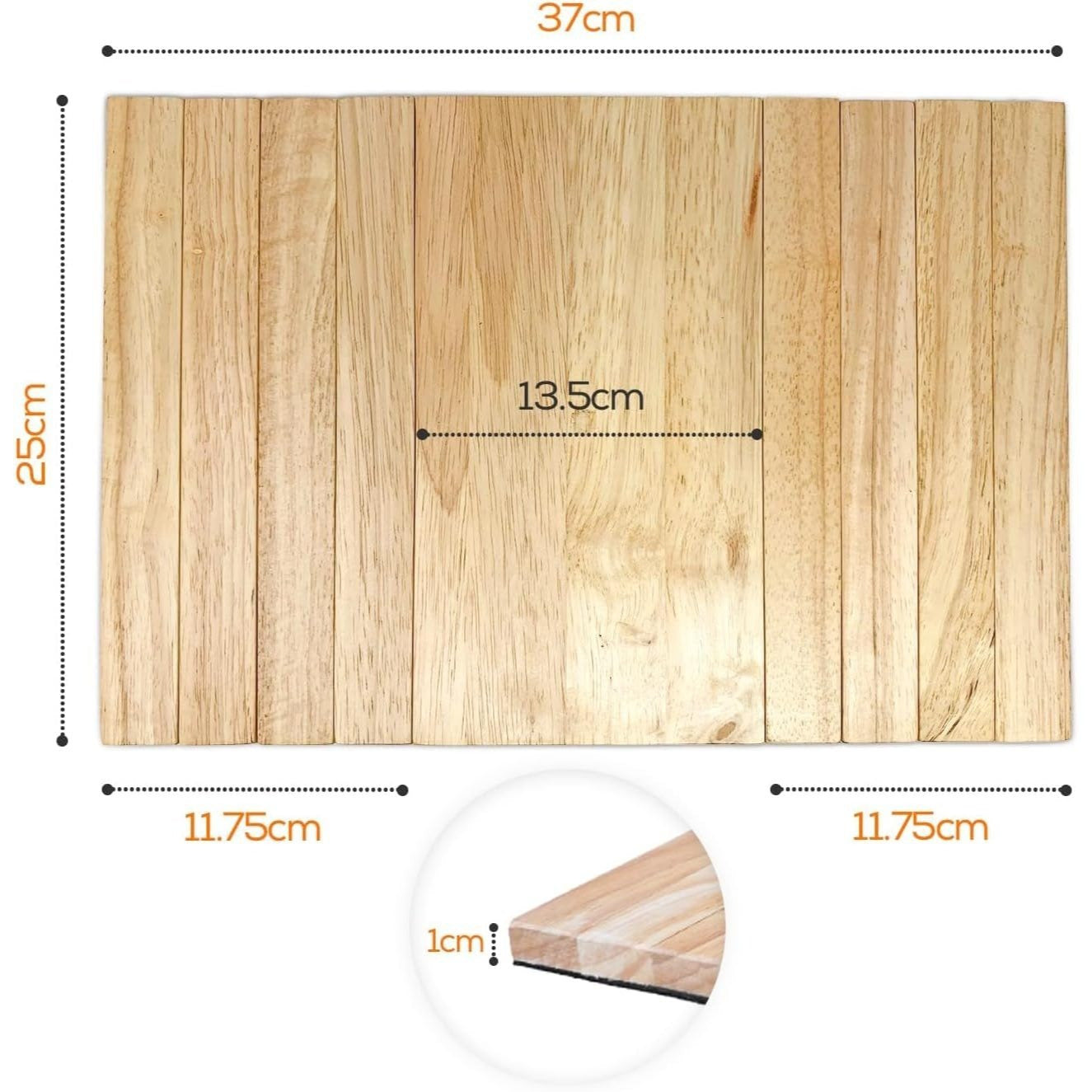 WINSOME Wooden Sofa Arm Tray Foldable Sofa Tray Couch Armrest Table Flexible Arm chair Tray Perfect for Drink Snacks, Magazine, and Remote