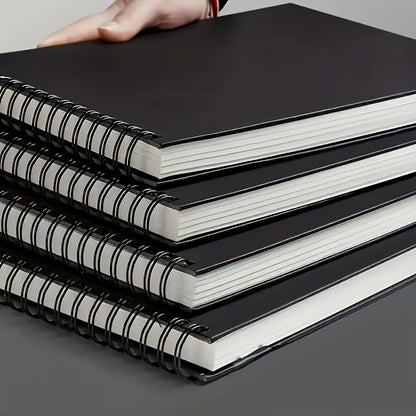 4pcs Acid Free Sketch Book Set - Artist Drawing Book Paper - 120 Sheets Spiral Bound Art Sketchbook, Art Supplies For Beginner, Craft Activities, For Drawing Coloring Sketching - A4/A6
