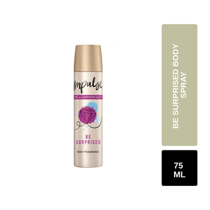 Pack of - 3 Impulse Be Surprised Body Spray 75ml