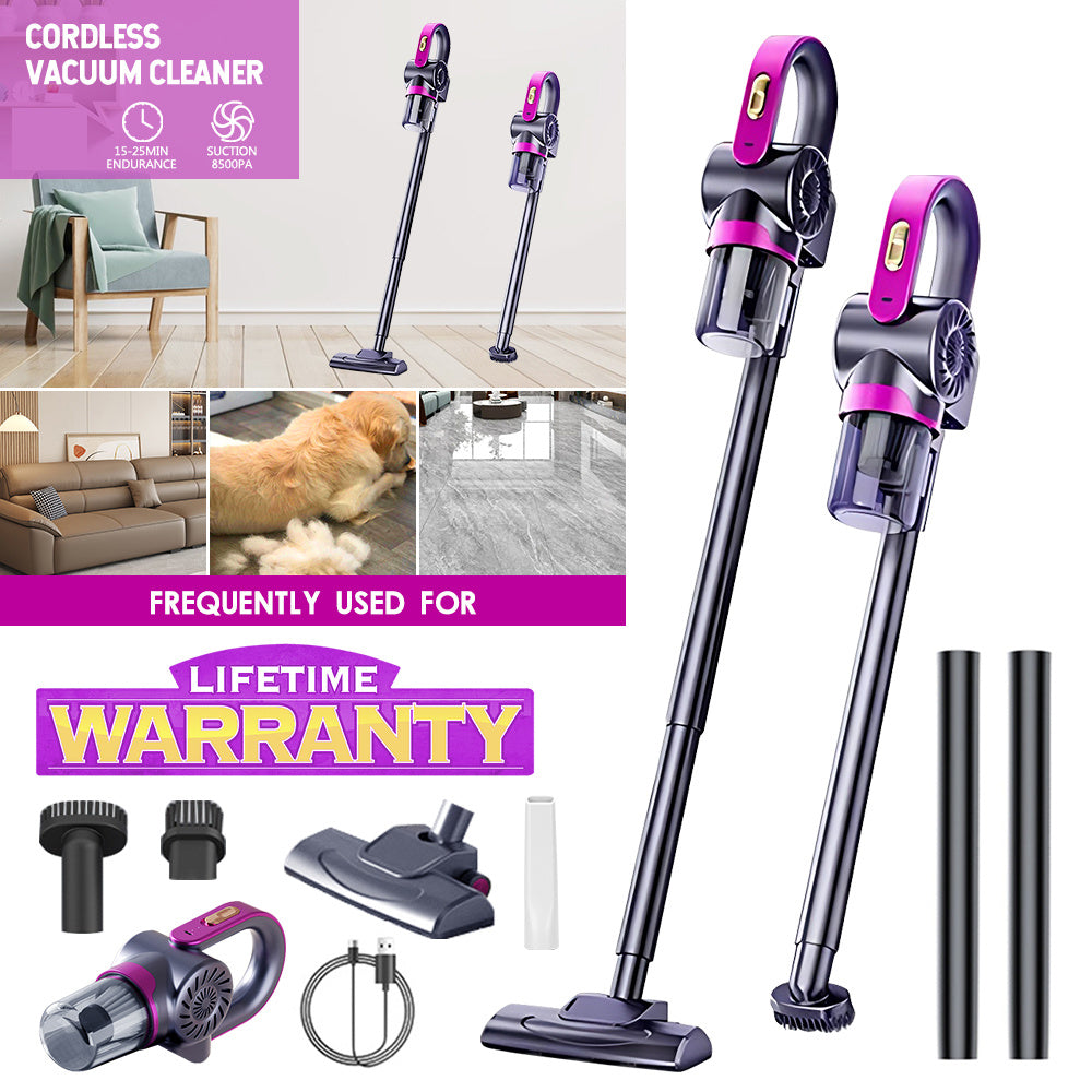 4-in-1 Handheld Vacuum Cleaner Ultra Lightweight Cordless Stick Vacuum, 8000 Pa Powerful Suction- High-Speed Motor, Vacuuming & Mopping & Sweeping, Suitable for Home, Carpets, Pet Hair Cleaning, Easy to Operate and Store, 60dB Low Noise, 3000 mAh, Carpet