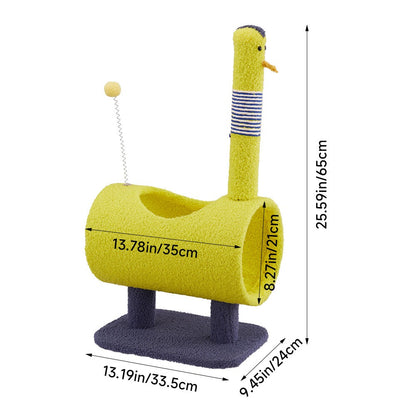 Cat Tree with Scratching Post, Hammock, Condo & Perch – Multi-Level Indoor Cat Activity Centre for Kittens & Adult Cats