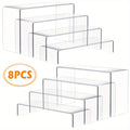 Clear Acrylic Display Risers – Four or Eight Pieces - feature detail 3