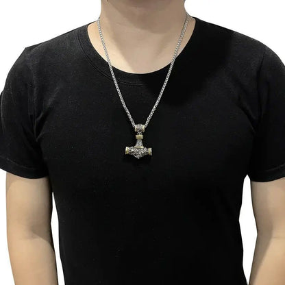 Five-Piece Viking Hammer Jewellery Set - feature detail 3