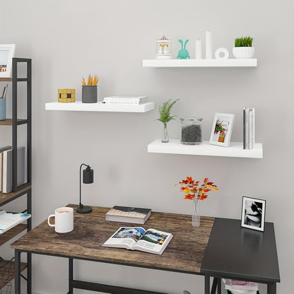 3pcs Wall Shelf Wall Shelf Book Shelf Shelves for Decoration Wall Shelves Made of MDF Wood