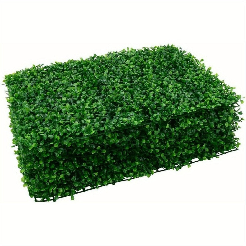Artificial Hedge Wall Panels 18pcs 40x60cm – Fake Ivy Leaf Green Grass Privacy Fence Screen for Garden, Balcony, Outdoor & Indoor Home Decoration | Interlocking Backdrop Panels UK