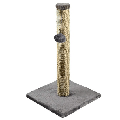 Cat Scratching Post 40cm Scratch Post Kitten Cat Tree Scratcher Sisal Pole Vertical Claw Scratching Tall Modern Design For Cats New