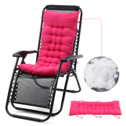 Thickened Recliner Cushion Beach Seat Cushion Office Sofa Chair Cushion Lunch Break Chair Cotton Cushion Rocking Chair Cushion 48*125*8cm