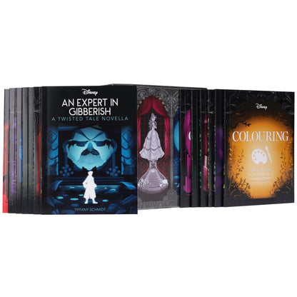 Disney: Advent Calendar Twisted Tales With 24 Books Box Set Including Twisted Story Content - Ages 12-16 - Paperback