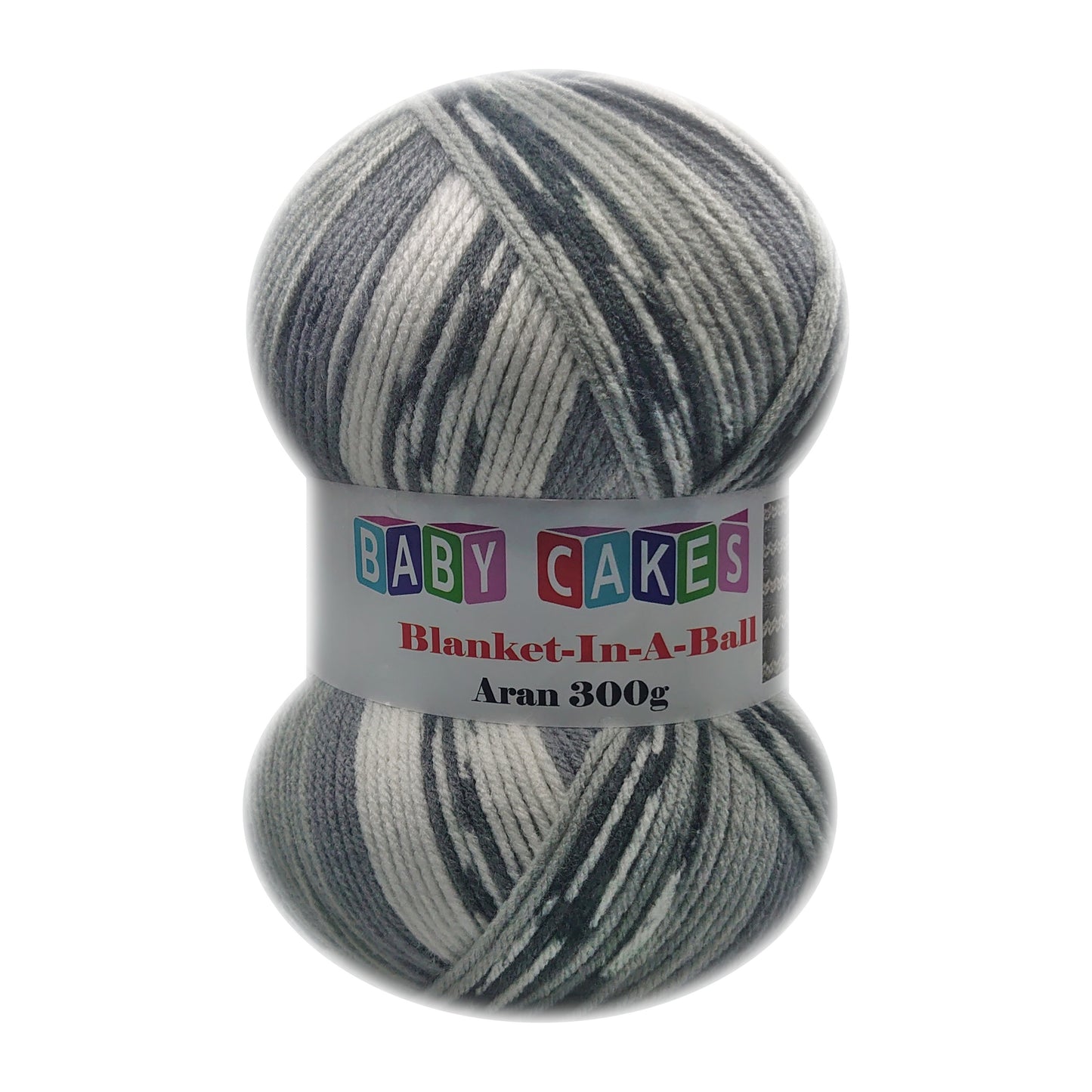 Blanket In A Ball - 300g Ball of 100% Acrylic Aran Yarn - 8 Shades Available - Machine Washable - Perfect for Knitting or Crochet