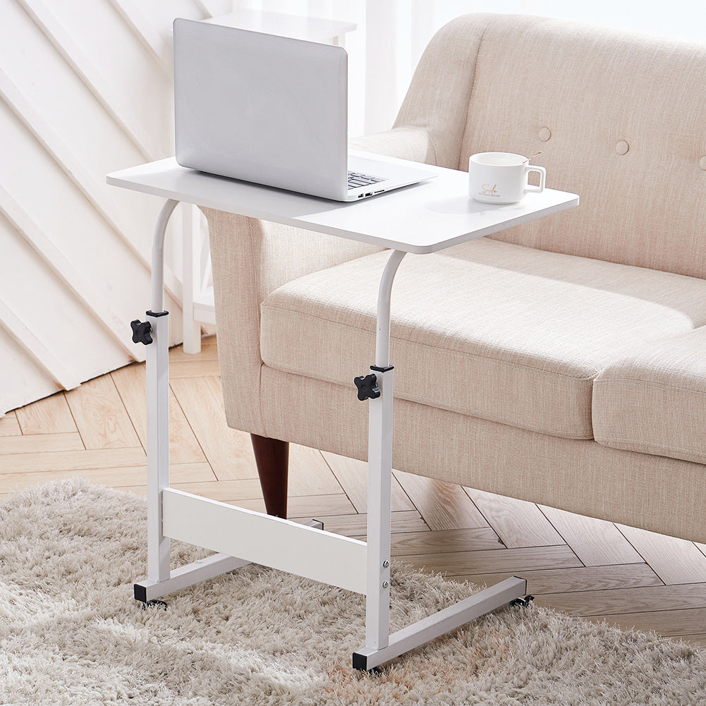1PC Adjustable Computer Desk, Portable Desk for Bed & Sofa Use, 60x40cm Study Table with Height Adjustment 72-94cm, Sturdy Space-Saving Design, Home Office & Dorm Essential, Home Office Upgrade & Student Gift