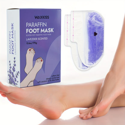 WAXKISS Paraffin Beauty Wax Set for Hand And Foot Masks, Perfect for Home Care with a New Formula That Provides Long-Lasting Warmth. Enjoy a Smooth And Gentle Experience with Precise Care for Your Hands And Feet