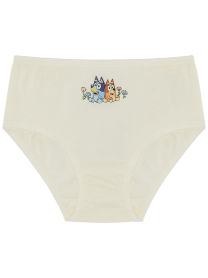 Bluey Five Pack Girls 100% Cotton Bingo Briefs