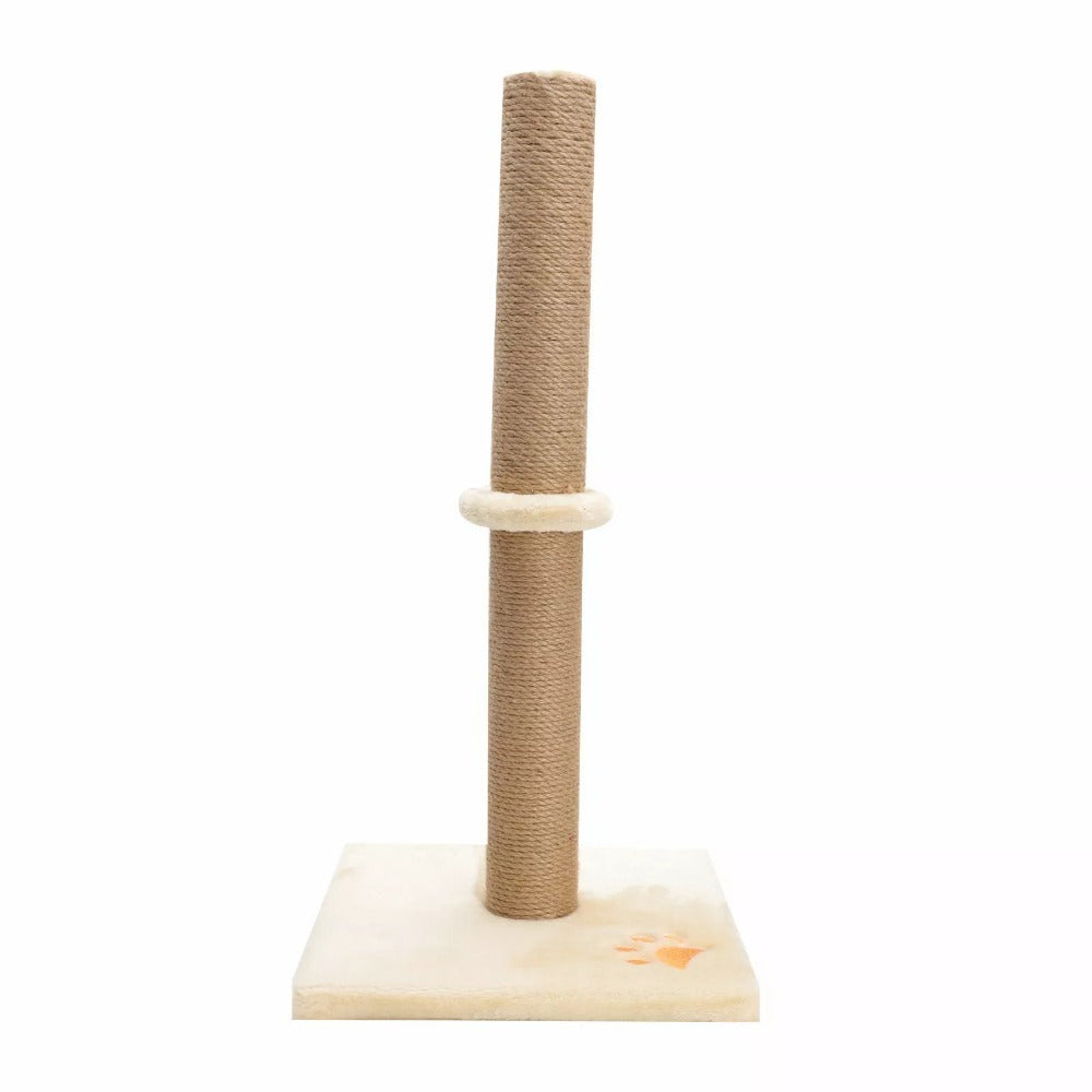 Cat Scratching Post 62cm Tall Sisal Pole Scratcher – Sturdy Cat Furniture for Indoor Cats, Protects Furniture, 3 Colours