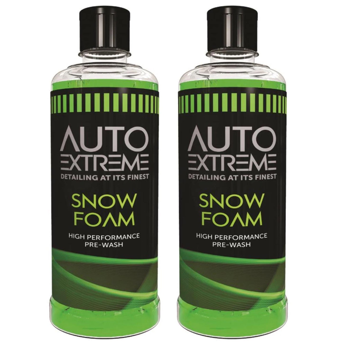 2x Snow Foam Shampoo 800ml Auto Extreme For Cars Vehicles Vans Pre Wash Liquid Foam Cleaner High Performance Ready to Use Cleaning Fluid Formula