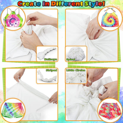 Tie Dye Kit Professional Creations Colours Tulip Ink Adults Kid Box Craft Set