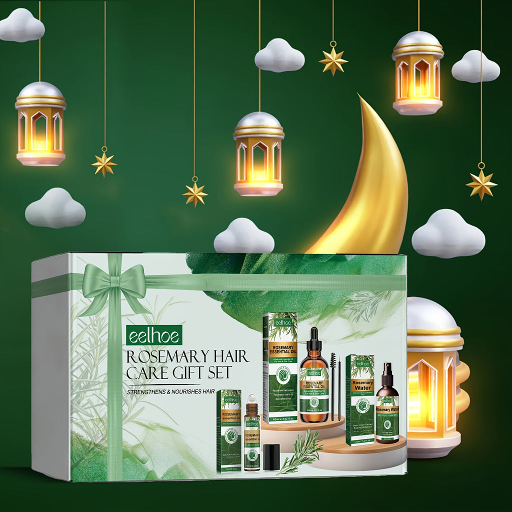 EELHOE Rosemary Hair Care Gift Set – Three-Piece Option