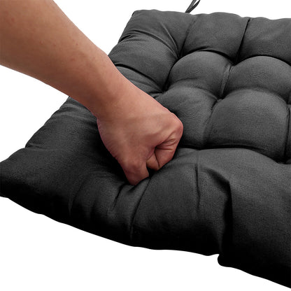 4pcs Solid-Color Office Cushion Supports The Cushion to Relieve The Discomfort of Prolonged Sitting