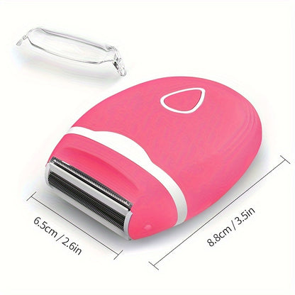 Electric Shaver for Women, Electric Razor Bikini Legs Underarm Public Hairs Portable Trimmer, Wet And Dry Use(No Batteries)