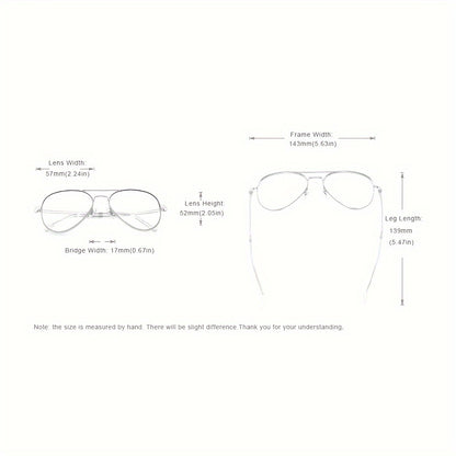 Kingseven Classic Pilot Polarized for Men And Women Fashion Unisex Style Eyewear for Activities, Parties, And Photography Props