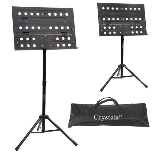 Foldable Music Stand, Heavy-Duty Tripod Base – Adjustable Height, Portable Sheet Music Stand with Carrying Bag for Musicians, Performers, and Students, Lightweight Design, Non-Slip Rubber Feet, Versatile For Sheet Music And Books