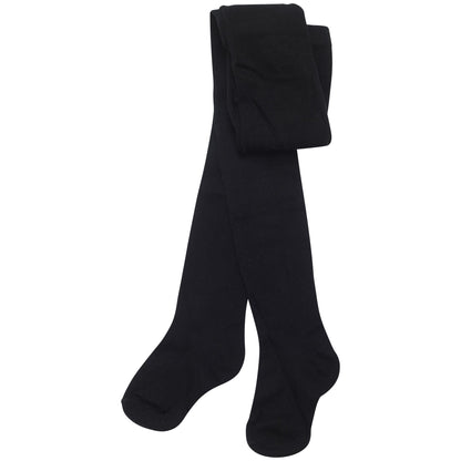Pack Of 6 Girls Tights, School Uniform Multipack Soft Cotton Rich Winter Tights (3-12 Years)