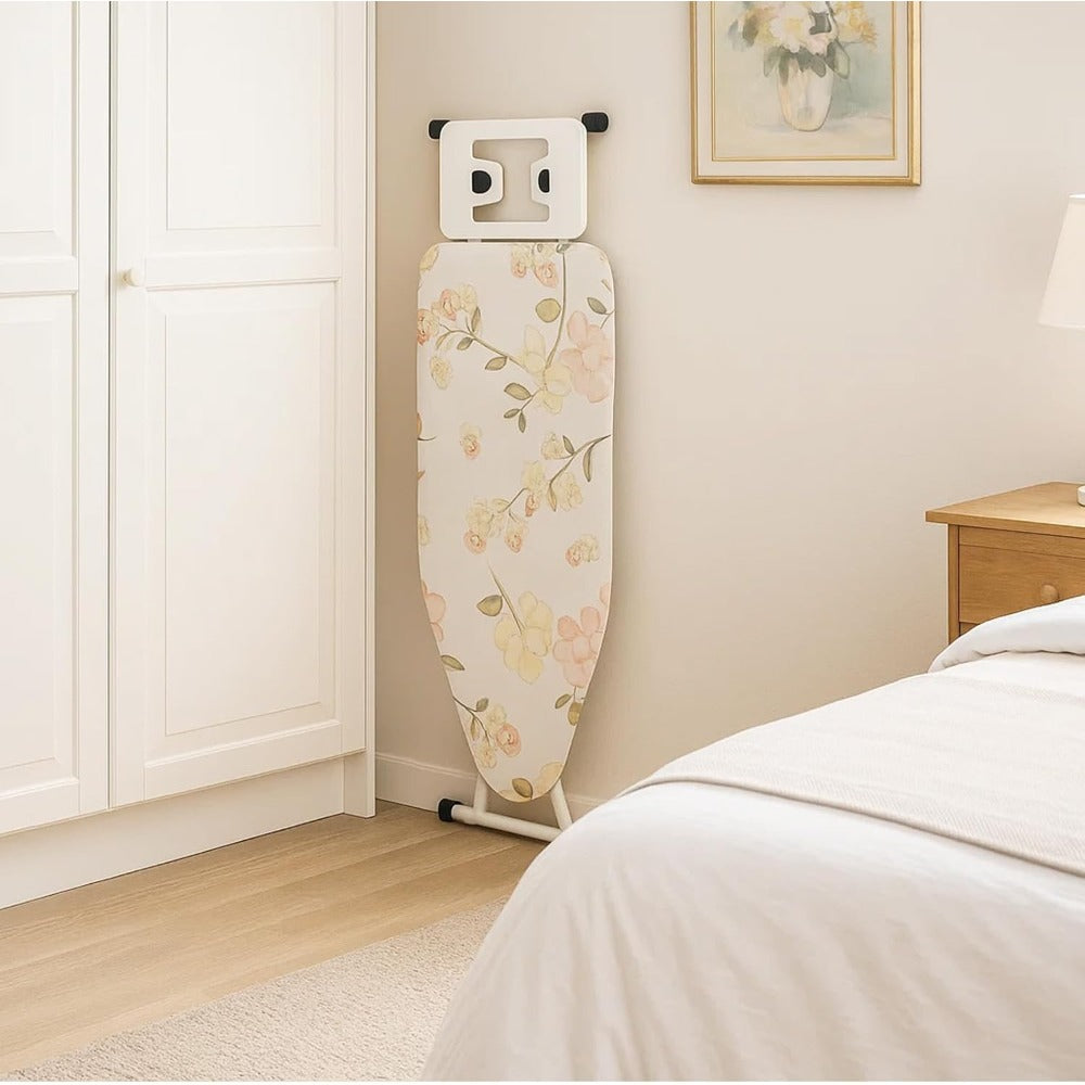 Ironing Boards Adjustable Heights Cotton Cover with Iron Rest TopIron Board Universal Extra Wide Lightweight Iron Board Rack