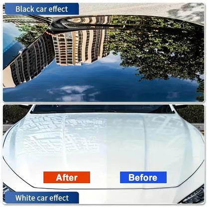 500ML Car Nano Ceramic Coating Liquid, Hydrophobic Nano Crystal Wax Polish, Scratch Repair Spray, Liquid Wax for Car Shine and Protection